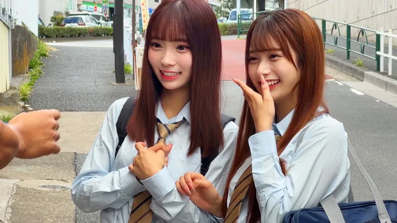 smnn036｜かりん＆ふう（出演：北岡果林、渡来ふう） サンプル画像 1